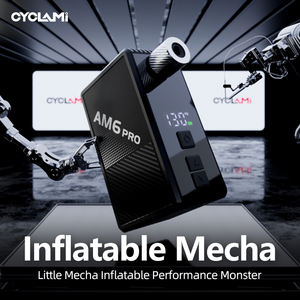 Pompe à pneus de vélo intelligente portable CYCLAMI AM6 Pro Mini, accessoires de cyclisme, pompe à air en aluminium, compresseur de vélo électrique - Product Image 2