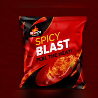 Sachets Doypack Mylar refermables à fermeture éclair pour chips et noix de cajou, avec logo personnalisé, finition noire mate