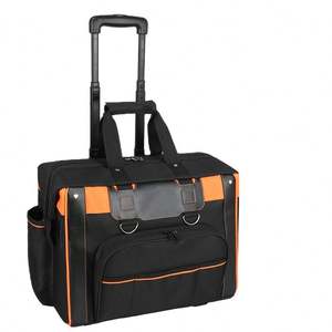 Free Sample Heavy Duty Large Tool Bag Organizer Multi-Pockets Tool Storage Bag Tool Bag With Wheels - Product Image 1