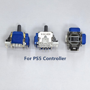 Joystick TMR Hall SYYTECH para Controles PS5, PS4, Switch Pro, <span class=keywords><strong>Xbox</strong></span> One <span class=keywords><strong>Series</strong></span> S/<span class=keywords><strong>X</strong></span> <span class=keywords><strong>Elite</strong></span>, Repuestos de Reparación en Verde y Azul - Product Image 5