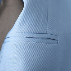 Ensemble tailleur pantalon et veste pour femme, tailles S-4XL, respirant, en viscose/polyester, avec détails boutonnés, idéal pour le bureau et les déplacements professionnels. - Product Image 5