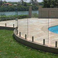 Meilleur prix pour panneau de verre feuilleté sur mesure de 6,38 mm et 10,76 mm pour balustrade d'escalier dans les centres commerciaux et les appartements, avec étanchéité
