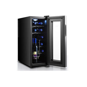 Enfriador de <span class=keywords><strong>Vino</strong></span> Independiente de 33L, <span class=keywords><strong>Nevera</strong></span> para <span class=keywords><strong>Vino</strong></span> <span class=keywords><strong>El</strong></span>éctrica para Uso Doméstico o Hotelero - Product Image 3