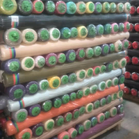 Chiffon Teint en Stock Tissus Textiles Polyester Composite Effet Soie pour Robes/Jupes/Foulards Femme