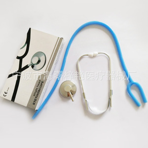 Manufacturer's Single-Head Manual Stethoscopes for Teaching Class II Instrument Plastic <b>Metal</b> Material Optional <b>Packaging</b> Boxes - Product Image 2