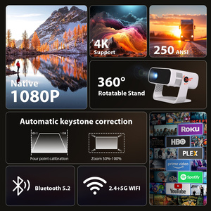 Pantalla <span class=keywords><strong>de</strong></span> Proyección para Exteriores y Proyector, Proyector 4k, Proyector <span class=keywords><strong>de</strong></span> Cine en Casa, Pantalla <span class=keywords><strong>de</strong></span> Proyección, Proyector Láser Android, Proyector <span class=keywords><strong>de</strong></span> Video Portátil - Product Image 3