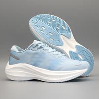 Chaussures de course professionnelles légères pour femmes, avec empeigne en maille respirante, semelle intermédiaire épaisse en mousse EVA, fermeture à lacets