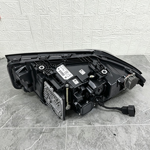 Faros Delanteros Estilo Negro para BMW <span class=keywords><strong>Serie</strong></span> 5 M5 525i 530i 535i 540i 550i G30 LCI, Ojos de Ángel Amarillos, Accesorios Originales G30 - Product Image 4