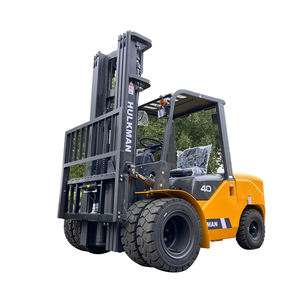 Chariot élévateur à fourche à double roue avant, chariot élévateur à fourche diesel lourd de 4 tonnes - Product Image 2