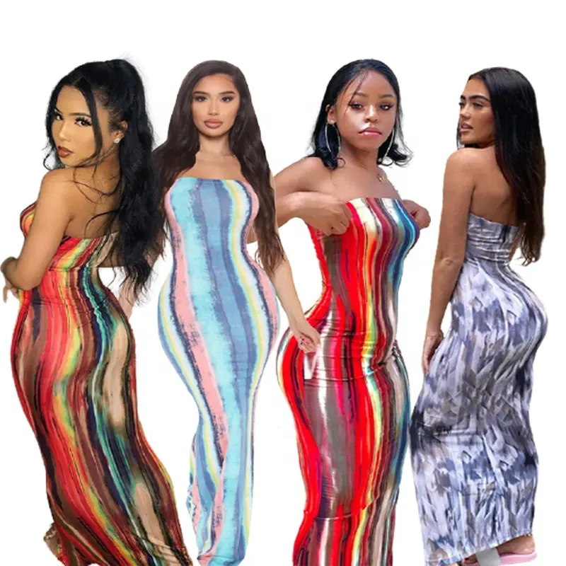 2024 sundresses mùa hè không tay Bodycon mặt trời váy váy bên thanh lịch giản dị váy phụ nữ