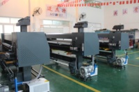 Impresora UV Híbrida Myjet de 1.8m para Impresión de Pancartas Flexibles, Impresora UV de Rollo a Rollo para Vinilo de 1.8m