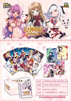48 boîtes de cartes Meika Goddess Story PR, cartes de jeu de cartes à collectionner (CCG) d'anime Waifu, cadeau pour enfant, boîte mystère, magasin d'anime, diffusion en direct, exposition, vente en gros