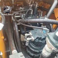 En stock, excavatrice sur chenilles Hyundai HX220HD d'occasion, 22 tonnes, excavatrice hydraulique pour travaux de terrassement et construction d'infrastructure