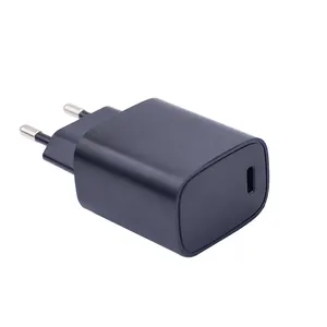 CE GS adaptor pengisi daya Cepat USB, adaptor pengisi daya Cepat USB C Tipe C PD 20W, UL62368 5V 3A 9V 2,22a 12V 1,67 A 20W untuk Iphone 12 Pro