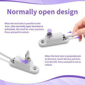 Cửa sổ con restrictor casement an ninh khóa cửa sổ giới hạn Stopper cửa sổ Ổ khóa an ninh cho Windows & cửa ra vào - Product Image 2