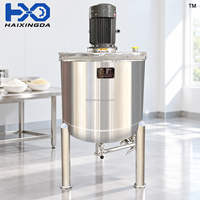 Cuve de mélange industrielle chauffante sous vide pour la préparation de poudres de céréales, d'assaisonnements et d'ingrédients alimentaires avec équipement de mélange