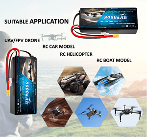 Sahamp 6S 8000mAh 100c 22.2V trạng thái rắn <span class=keywords><strong>RC</strong></span> sở thích bay không người lái pin có thể sạc lại UAV xt90s nối CE chứng nhận 12 tháng - Product Image 6