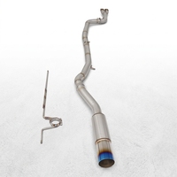 Échappement arrière en acier inoxydable SDO pour BMW M3 M4 F80 F82 F83 3.0T 2014-2019, silencieux Valvetronic haute performance, kit complet de tuyaux