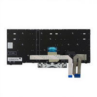 Clavier d'ordinateur portable non rétroéclairé ToneGrow pour Lenovo Thinkpad T14 P14S Gen1 Gen2, disposition française