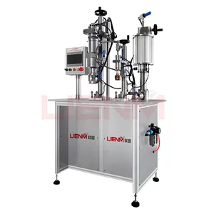 LIENM factory hot sales aerosol body spray filling Semi-automatic BOV Aerosol Filling Machine