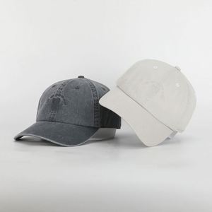 หมวกเบสบอลทรงแด๊ดปักโลโก้แบบกำหนดเองสำหรับทุกเพศทุกวัย คุณภาพสูง 6 แผง ผ้าฝ้ายทวิลล์ย้อมสีแบบพิเศษ ล้างทำความสะอาดได้ - Product Image 2