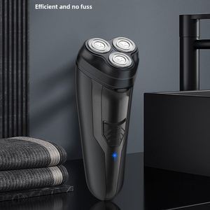 Afeitadora Eléctrica Pearl Max con Tres Cabezales Flotantes y Autoafilado, Recortadora de Barba para Hombre, Carga Rápida USB, Modelo ZH04-118 - Product Image 4