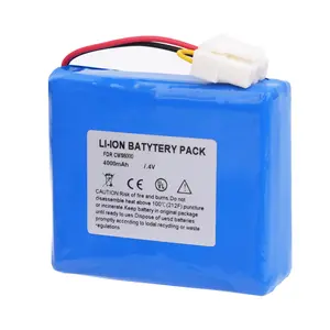 7.4V 3800MAh Li Polymer Battery Pack Đối Với Contec CMS6000 HMS6500 855183P Y Tế Sạc Pin Thay Thế