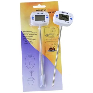 JTW เครื่องวัดอุณหภูมิอาหารดิจิตอล TA-288 หัววัดโลหะครัวทำอาหารนมน้ำน้ำมันเครื่องมือวัดอุณหภูมิ - Product Image 5