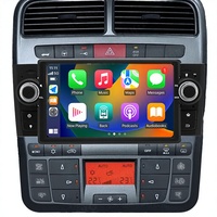 Reproductor GPS con Pantalla Táctil Inalámbrica Carplay, Pantalla Dividida, USB, 7 Pulgadas, Android Stereo para Fiat Grande Punto Linea 2007-2012