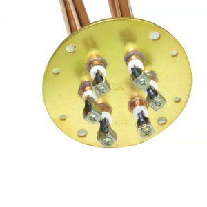 ฮีตเตอร์น้ำร้อน Jizhimei ขนาดหน้าแปลน 100 มม. 3KW 6KW 9KW วัสดุทองแดงไฟฟ้า 220V - Product Image 2