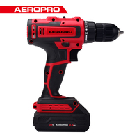 AEROPRO L901 Perceuse Visseuse Sans Fil 20V Kit 2 Vitesses Variables Mandrin Auto-Serrant Mini Perforateur Outils Personnalisables pour Application Bois et Acier