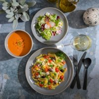 Vaisselle en paille de blé écologique de haute qualité, assiettes et bols, ensemble pour restaurant, prix bas