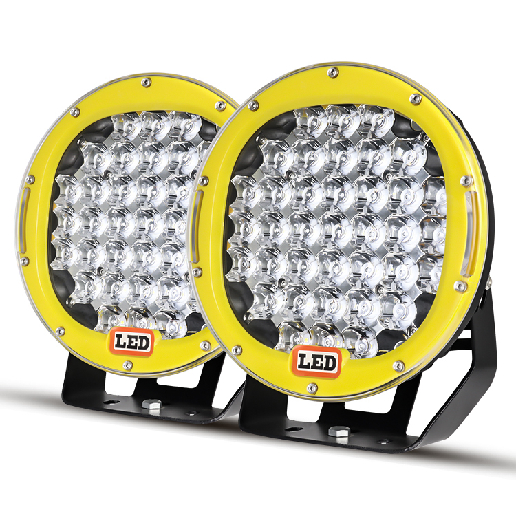 Leditye 9 Inch LED Work Light Bar 185W Driving Work Lamp 12V 24V Spot Flood for 4WD 4x4 Truck Trailer SUV Offroad Boat ATV