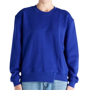 Sweat à capuche vintage décontracté coupe ample pour femme, brodé avec logo personnalisé, coupe épaule tombante, coupe-vent, imprimé, automne-hiver - Product Image 2