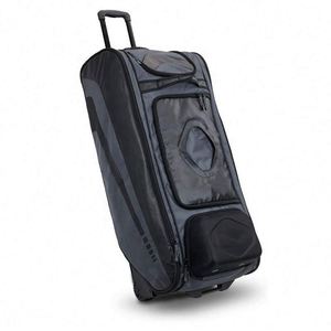 Sac de sport noir personnalisé avec logo, vente en gros d'usine BSCI, sac de gym tendance, sac de voyage haut de gamme disponible en plusieurs couleurs - Product Image 2