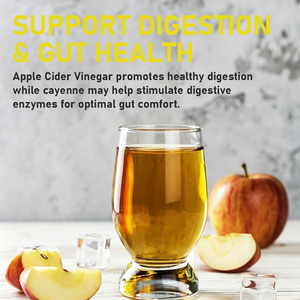 Cápsulas de Vinagre de Sidra de Manzana con Pimienta de Cayena, Marca Privada OEM, Apoyo Digestivo Conveniente, Promueve Energía Estable - Product Image 3