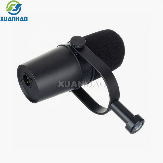 Studio Dynamic Microphone Omni-directional Noise Cancelling USB XLR MV7X Wired Professional Microphone for Streaming
