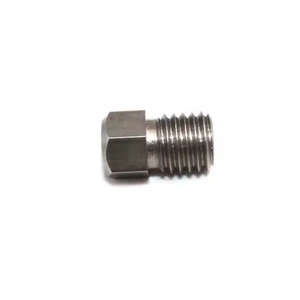 CNC mecanizado Acero inoxidable latón 3D Hexagonal cilíndrico rosca externa adaptador hidráulico piezas de montaje alambre EDM brochado - Product Image 1