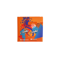 Boîte cadeau pliable multi-usage - Emballage simple en papier kraft pour cosmétiques, bougies et cadeaux