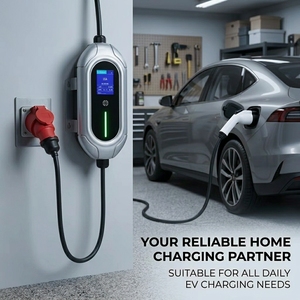 เครื่องชาร์จรถยนต์ไฟฟ้าแบบพกพา 3.5kW 7kW ได้รับการรับรองมาตรฐาน CE ชนิดที่ 2 <span class=keywords><strong>Mennekes</strong></span> สำหรับใช้ในบ้าน พร้อมแอปพลิเคชันอัจฉริยะ - Product Image 5
