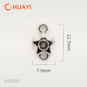 Đồ Bơi Phụ Kiện Nhà Cung Cấp Bóng Pha Lê Mặt Dây Chuyền Trái Tim Treo <span class=keywords><strong>Charms</strong></span> Áo Ngực Có Thể Thay Thế Đồ Bơi Phụ Kiện Kim Loại - Product Image 6