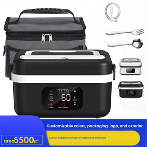 Scaldavivande Senza Fili 8000mAh 60W Senza BPA in Acciaio Inox 304, Contenitore Termico Anti-perdita con Spegnimento Automatico, Certificato FCC CE - Product Image 1