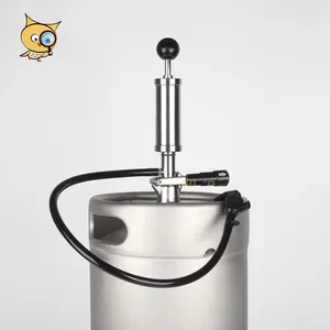 ALL IN Wholesale 304 Stainless Steel Euro 50L Beer Barrel Made In China Draft Beer Keg With Spear Fitting Extractor Tube