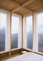 Panneau de toit en plastique PVC transparent pour serre Pare-soleil résistant à la chaleur Carreaux unis en polycarbonate