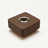 Couvercle de diffuseur d'aromathérapie en bois massif personnalisé, bouchon en bois pour bouteille d'huile parfumée, accessoires écologiques pour la fragrance d'intérieur