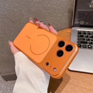 Funda Magnética para Teléfono Móvil de Vidrio Esmerilado Ag en Color Original para iPhone 17 16 15 14 Pro Max - Product Image 1