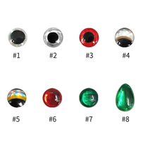 Yeux de pêche Howell OEM 3D/4D en forme de bâton, pupille de 3 mm à 7 mm, pour appâts et montage de mouches, outils et accessoires de pêche essentiels