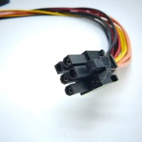 Cable de Alimentación de Interfaz SATA de 5 Pines a 4 Puertos para Dell OptiPlex 9020 7020MT T1700, Unidad Óptica CD-Rom, Disco Duro HDD SSD, 50 cm