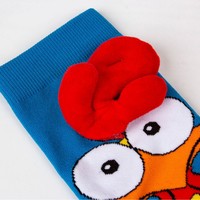 Chaussettes longues fantaisie 3D en forme de pattes de poulet pour enfants de 3 à 8 ans, toutes saisons, pour fêtes costumées et cadeaux
