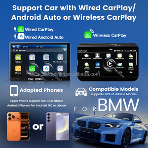 Carinkit Tbox ultra 3 Adaptador Inalámbrico Original para Carplay y Android Auto, Dongle 5G para Video y <span class=keywords><strong>TV</strong></span> <span class=keywords><strong>en</strong></span> el Auto, 4 <span class=keywords><strong>en</strong></span> 1, 8GB 128GB, Ai Box para BMW, YouTube - Product Image 2